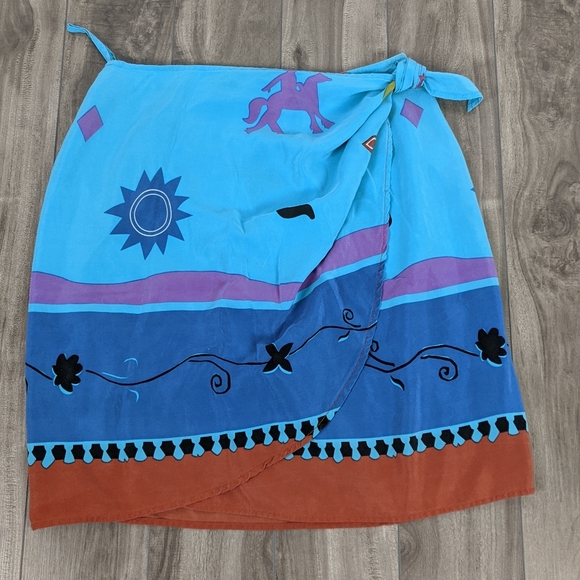 5/$25 Ports International Sz 10 Wrap Skirt